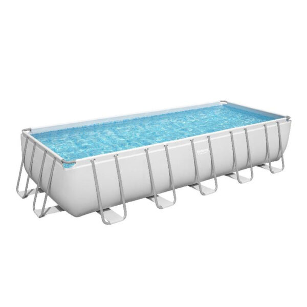 Bestway - 5612B Piscina rettangolare Power Steel 640 x 274